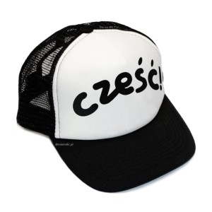 Czapka z daszkiem Cześć (różne kolory)