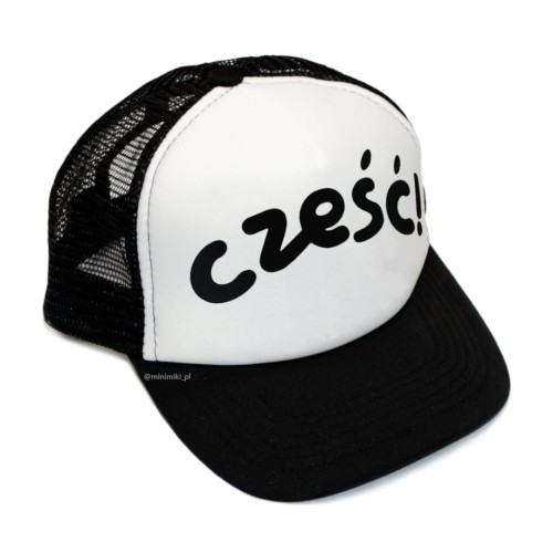 Czapka z daszkiem dziecięca Cześć Minimiki