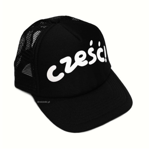 Czapka z daszkiem dziecięca Cześć Minimiki