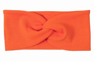 Electric orange opaska przeplatana 