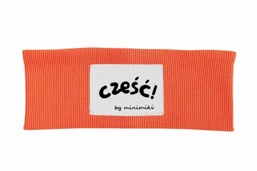 Electric orange opaska dziecięca dla chłopca i dziewczynki Minimiki