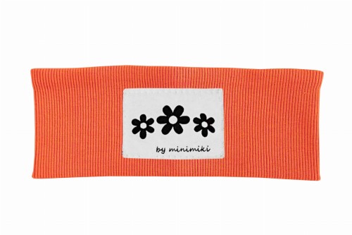 Electric orange opaska dziecięca dla chłopca i dziewczynki Minimiki