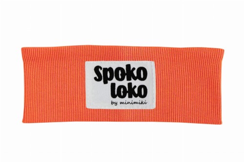 Opaska prążkowana dziecięca dla chłopca i dziewczynki Minimiki spooko loko