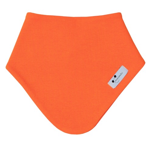 Electric orange apaszka prążkowana 