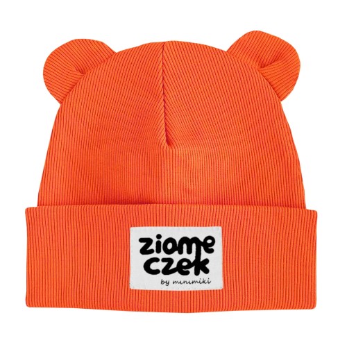 Czapka dziecięca z uszkami Uszatka Minimiki ziomeczek