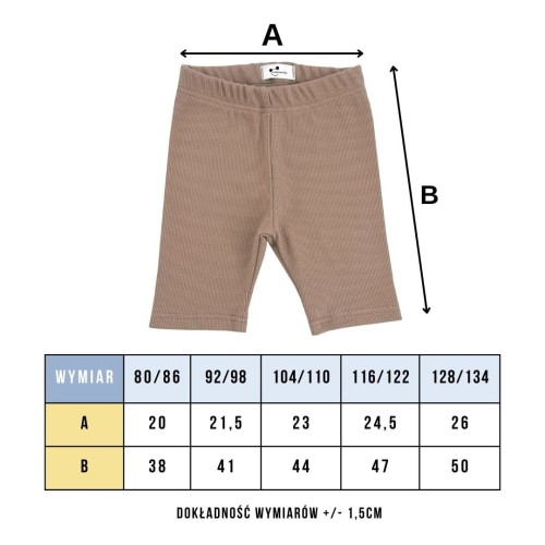 Kolarki dziecięce prążkowane Minimiki