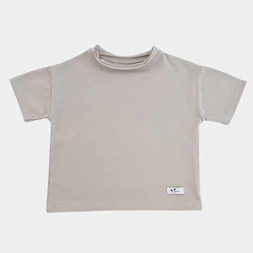 Koszulka dziecięca oversize Sand Minimiki