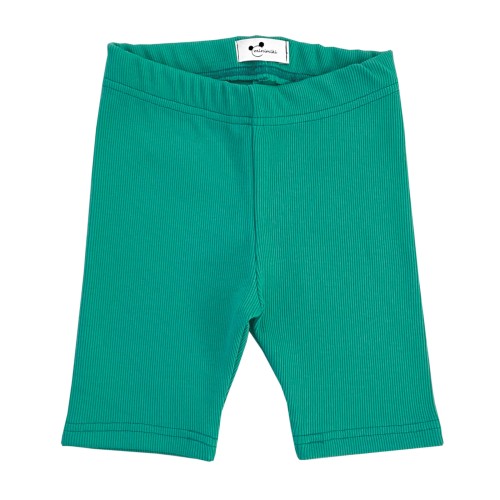 Kolarki dziecięce prążkowane Minimiki energiczna zieleń