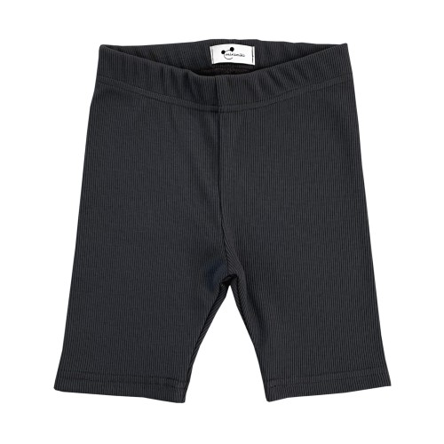 Kolarki dziecięce prążkowane Minimiki antracyt