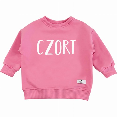 Bluza dziecięca oversize Minimiki handmade candy Czort