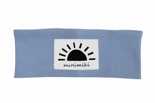 Opaska dziecięca prążkowana chłopiec dziewczynka Minimiki Vintage blue zachód słońca