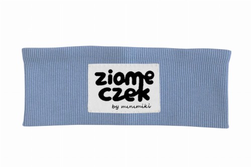 Opaska dziecięca prążkowana chłopiec dziewczynka Minimiki Vintage blue ziomeczek