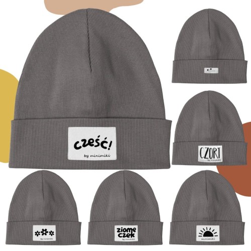 Stone czapka prążkowana beanie - Czort, Ziomeczek i inne metki
