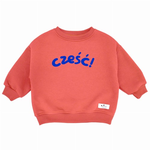 Bluza dziecięca oversize cześć Minimiki summer coral