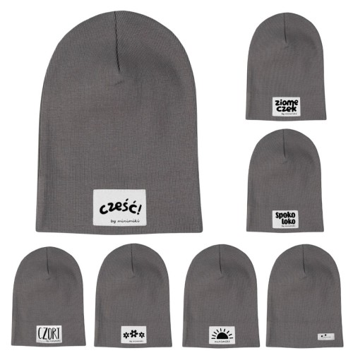 Stone cienka czapka prążkowana - Czort, Ziomeczek i inne metki