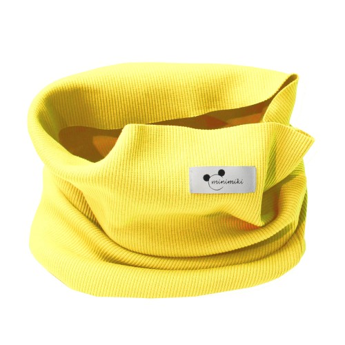 Komin cienki prążkowany banan