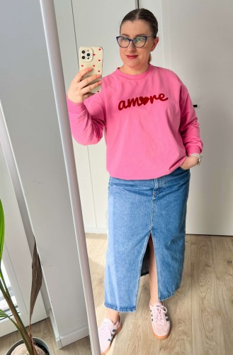 Bluza damska oversize Minimiki Amore