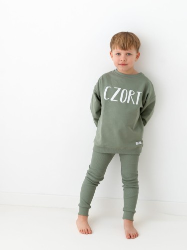 Legginsy dziecięce szałwia Minimiki