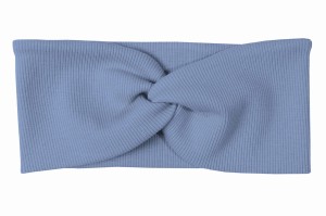 Vintage blue opaska przeplatana