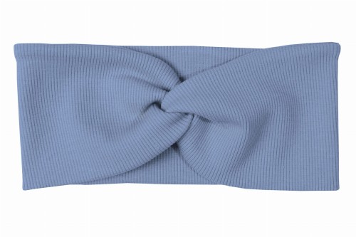 Vintage blue opaska przeplatana