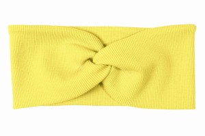 Bananowa opaska przeplatana
