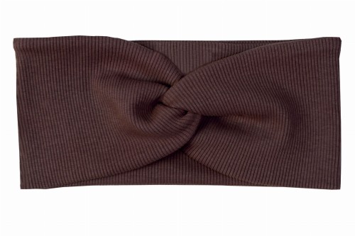 Opaska przeplatana dziecięca Minimiki czekolada