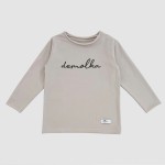 Longsleeve klasyczny sand Demolka