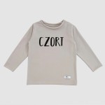 Longsleeve klasyczny sand Czort
