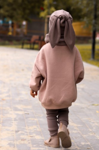 Czapka Bibi mocca Minimiki