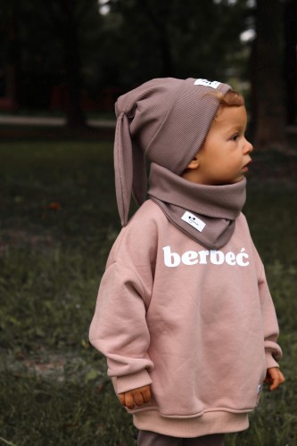 Czapka dziecięca Bibi mocca Minimiki