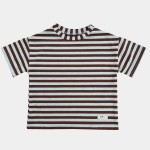 Koszulka oversize w paski czekolada - ice candy