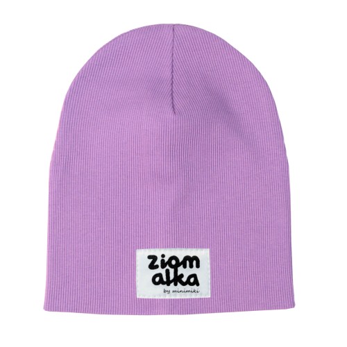 Krokus czapka prążkowana podwójna Minimiki Ziomalka