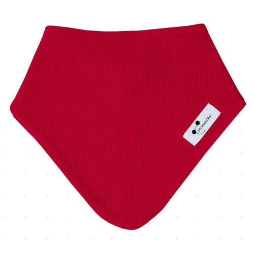 Czerwona apaszka prążkowana 