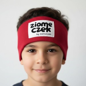 Czerwona opaska prążkowana - Czort, Ziomeczek i inne metki