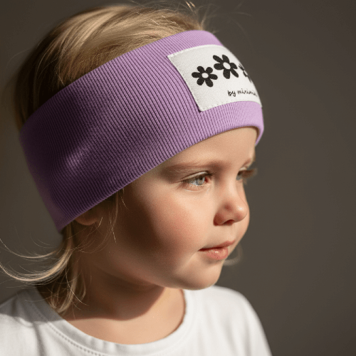 Opaska dziecięca Minimiki krokus