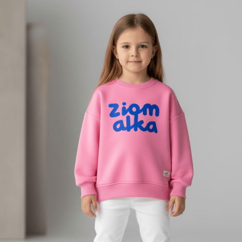 Bluza candy pink Ziomalka