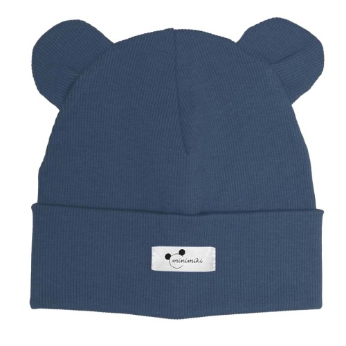Czapka beanie dziecięca z uszami Minimiki