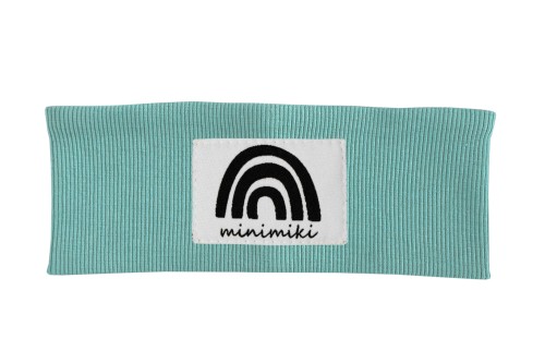 Opaska dziecięca Minimiki aqua Tęcza