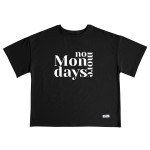 Koszulka damska No More Mondays czarna