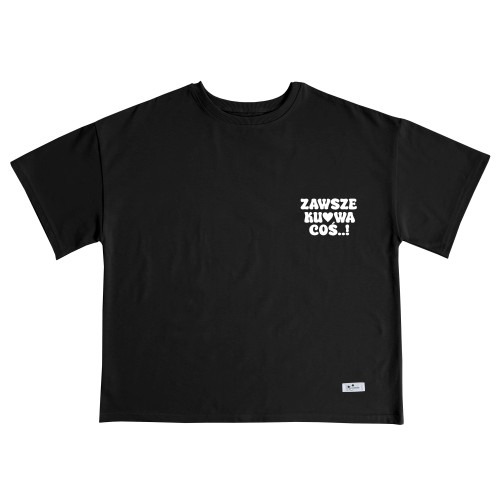 Koszulka damska zawsze coś czarna Minimiki