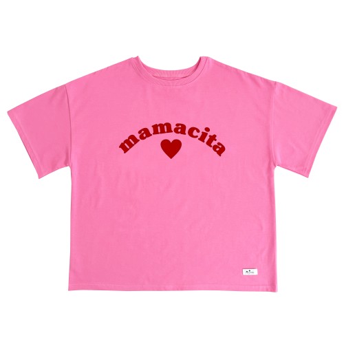 Koszulka damska Mamacina candy pink Minimiki
