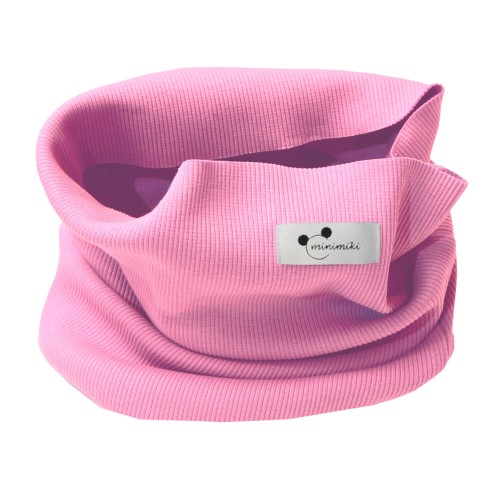 Light pink komin cienki tuba 