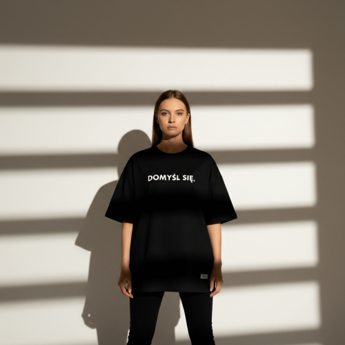 Koszulka oversize Domyśl się Minimiki