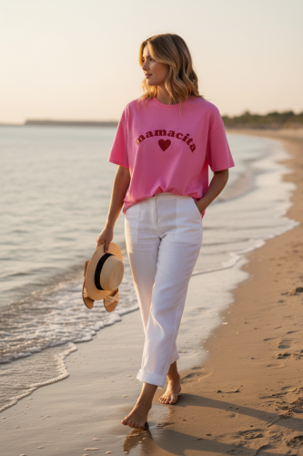 Koszulka damska Mamacita candy pink