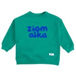 Bluza dziecięca oversize Ziomalka emerald