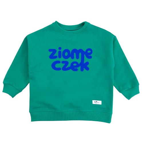 Bluza dziecięca oversize Ziomeczek emerald