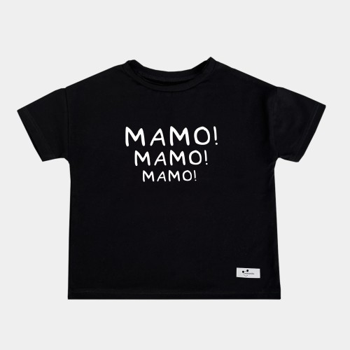 koszulka czarna mamo