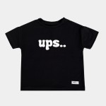 Koszulka oversize Ups.. czarna