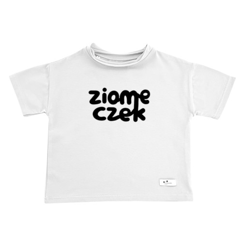 Koszulka oversize Ziomeczek biała 