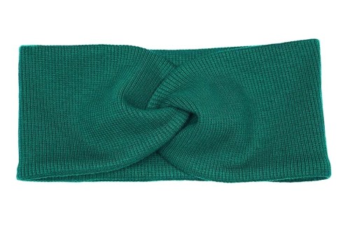 Butelkowa zieleń paska przeplatana